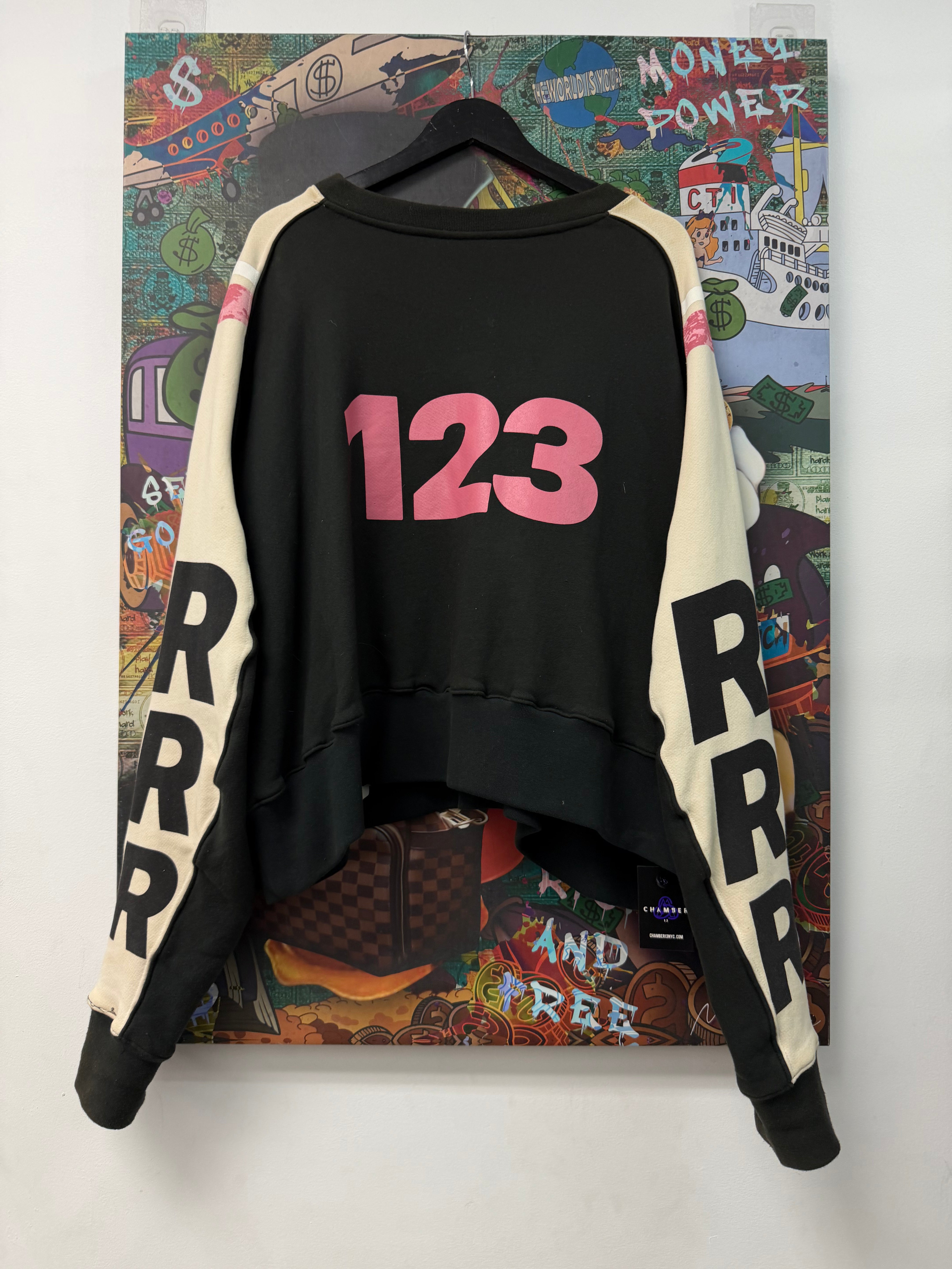 Rivington 123 Black Agape Crewneck