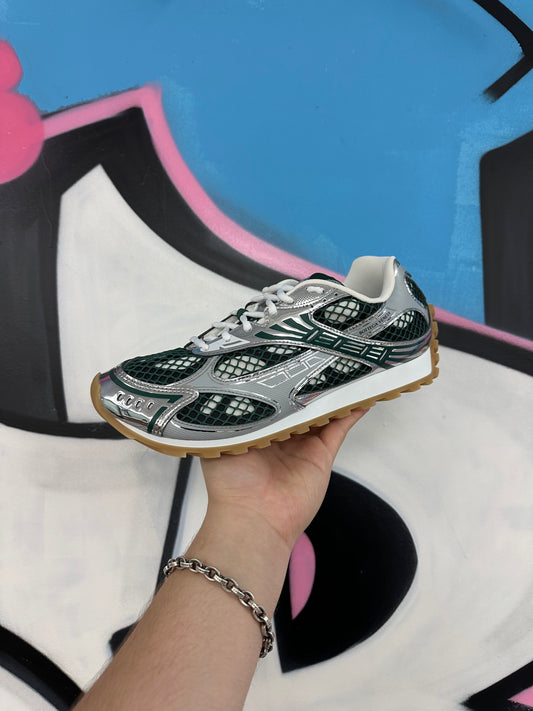 Bottega Veneta Billiard Green Orbit Sneakers