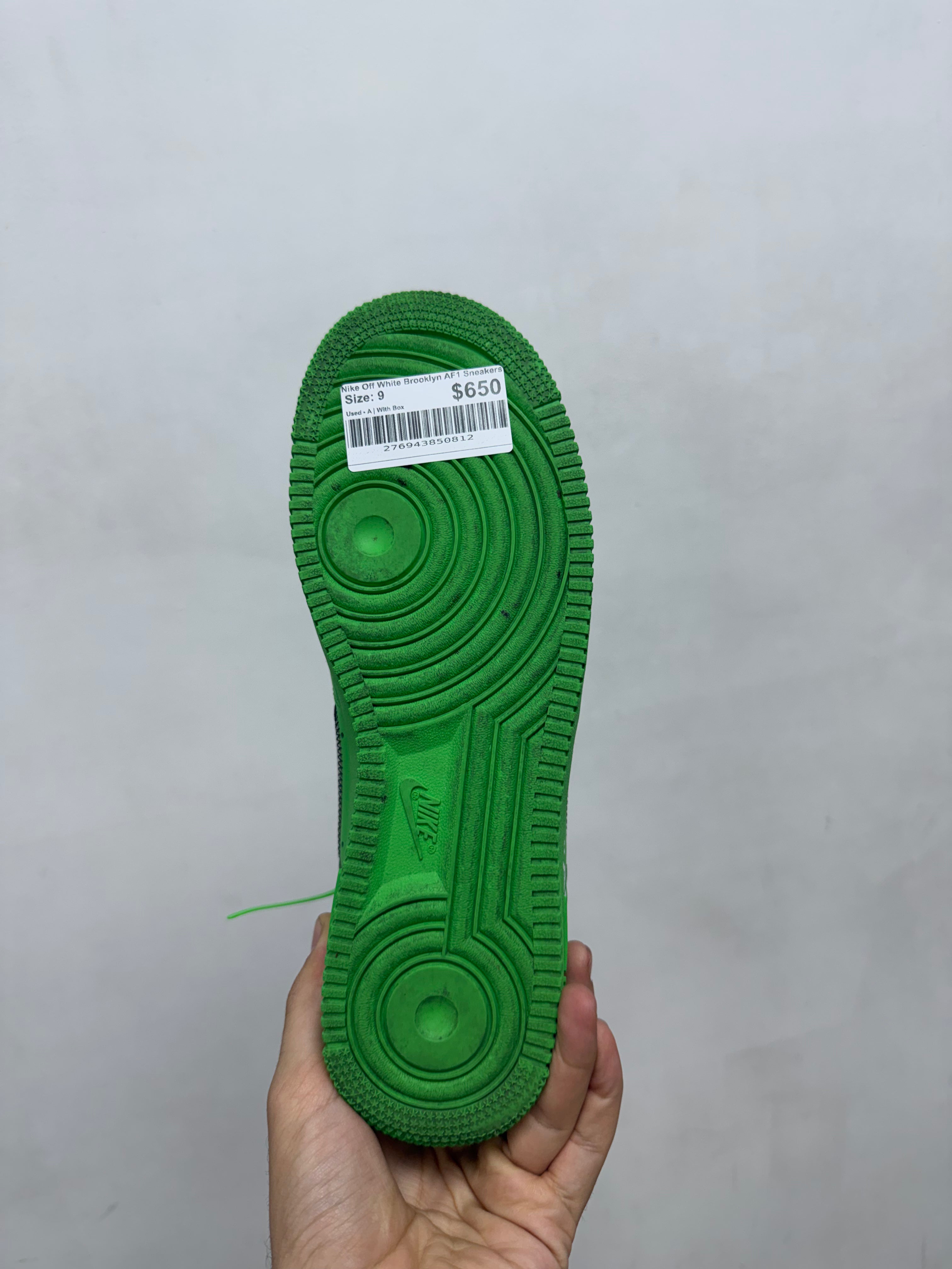 Nike Off White Brooklyn AF1 Sneakers