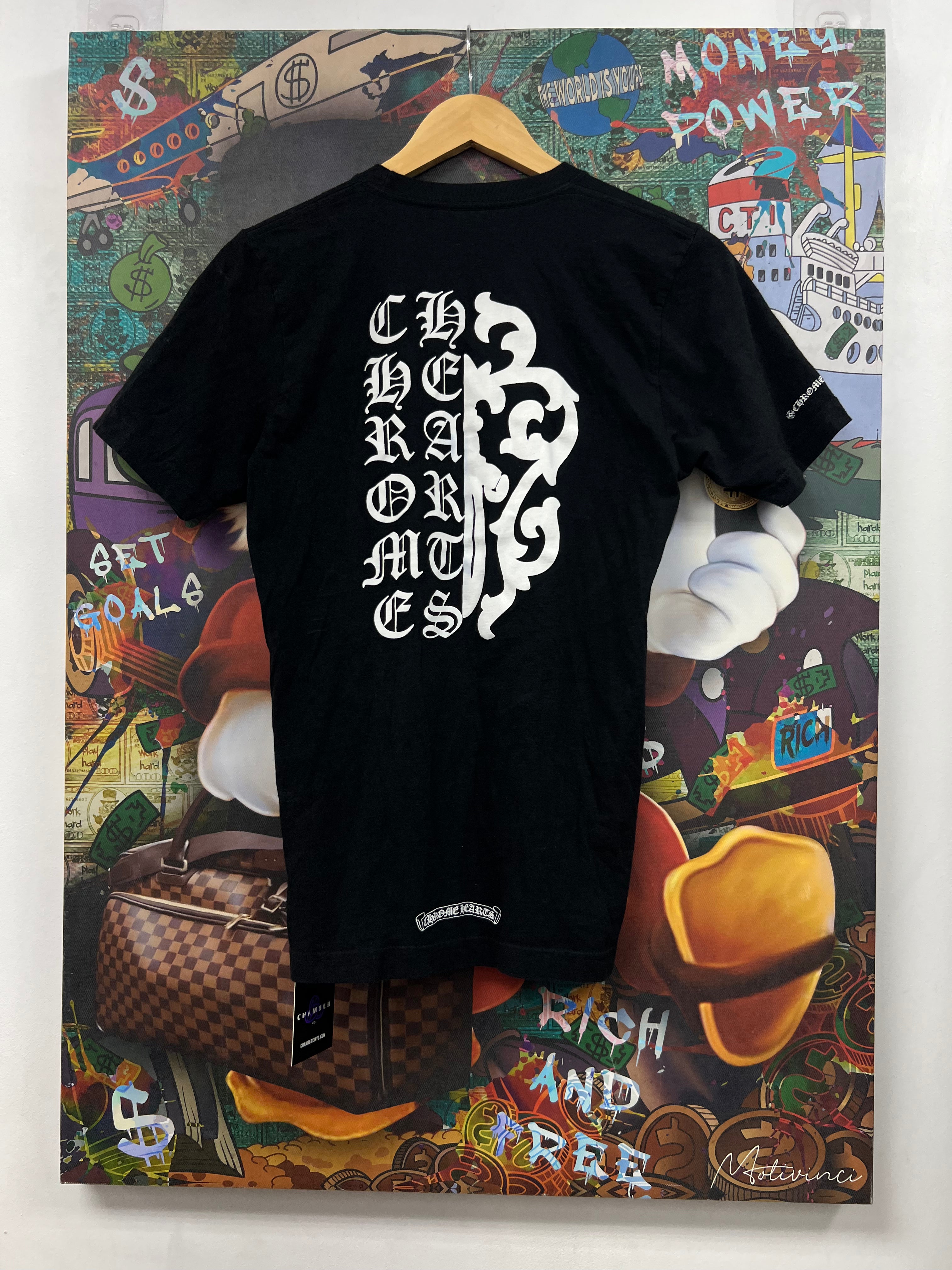 Chrome  Hearts Black Dagger Tee