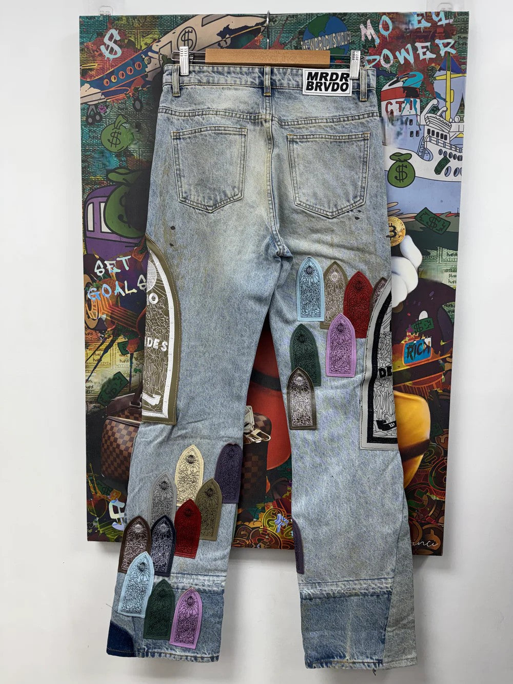 Who Decides War Pastel Light Wash & Multicolor Jeans