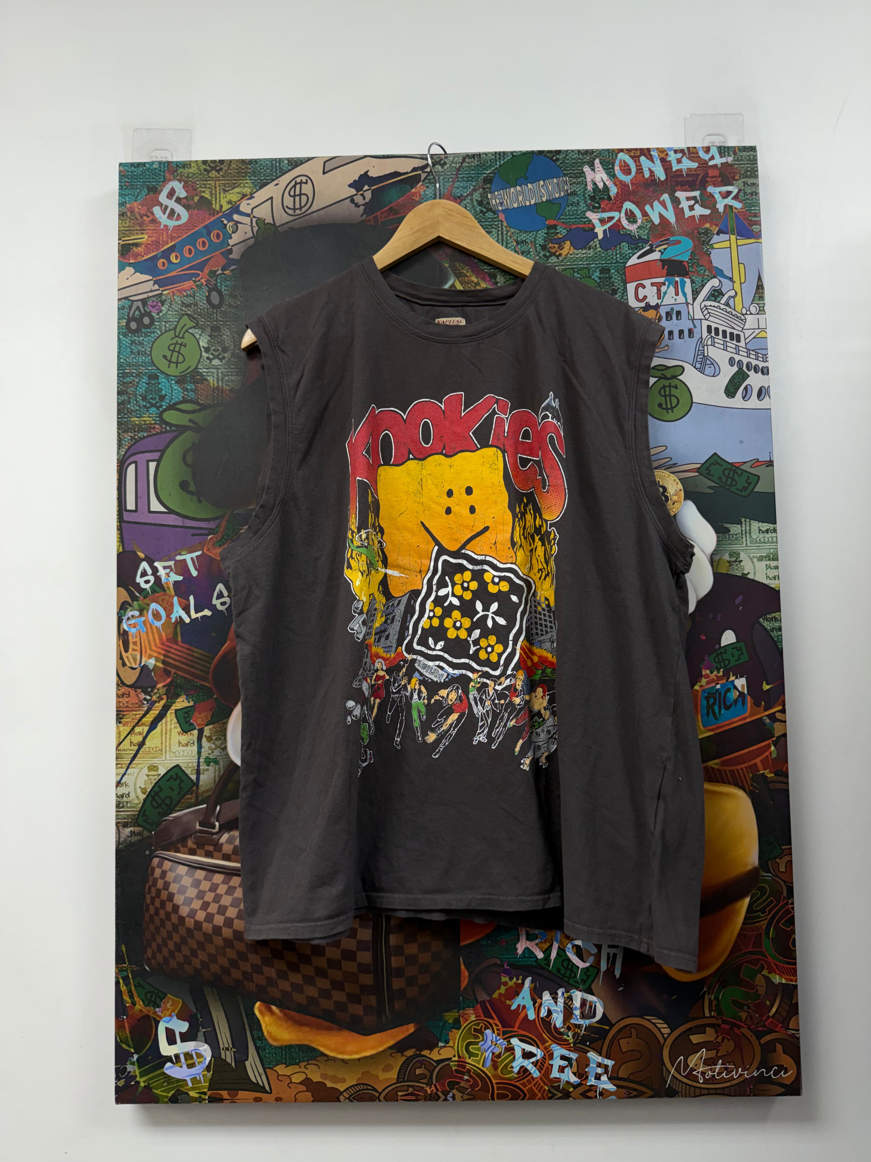 Kapital Kookies Sleeveless Tee