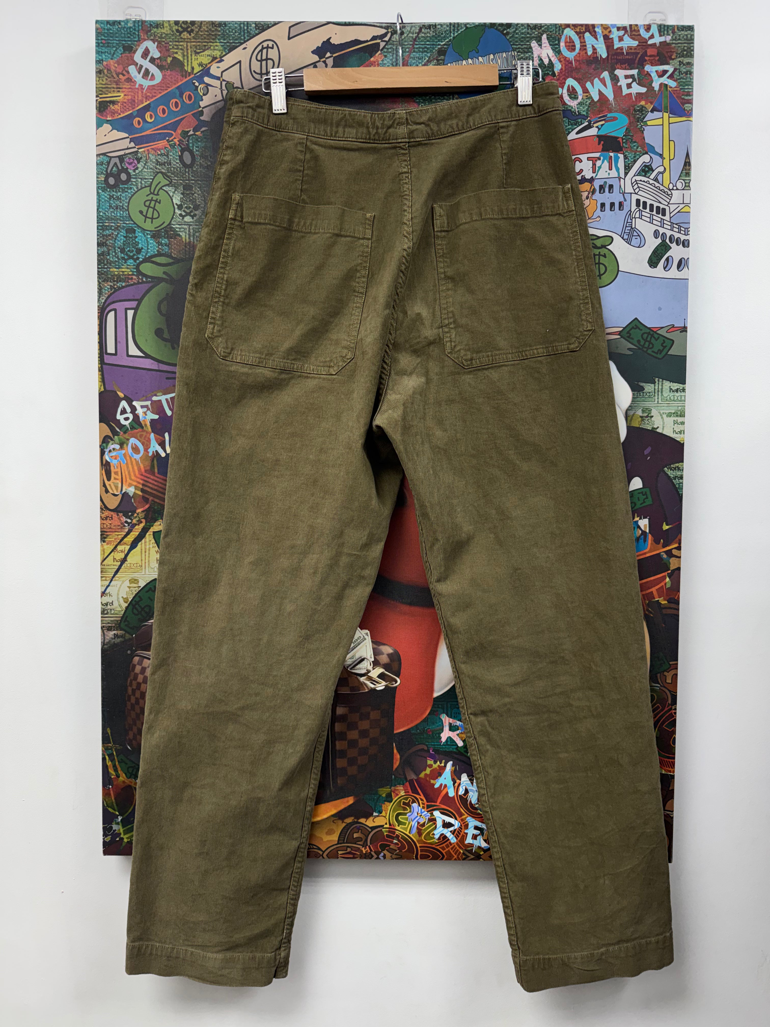 The Row Tan Corduroy Railway Pants