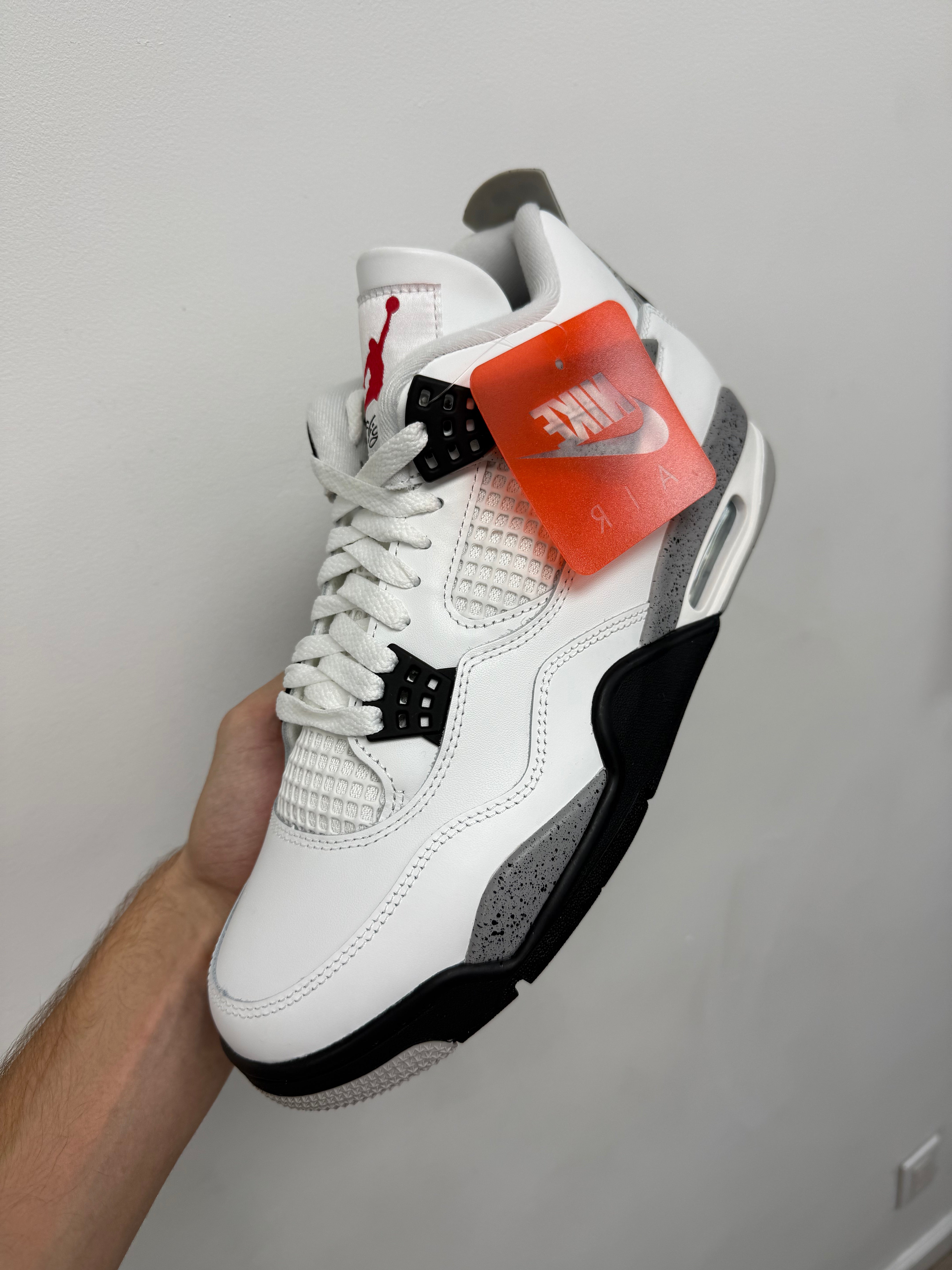 Jordan 4 White Cement