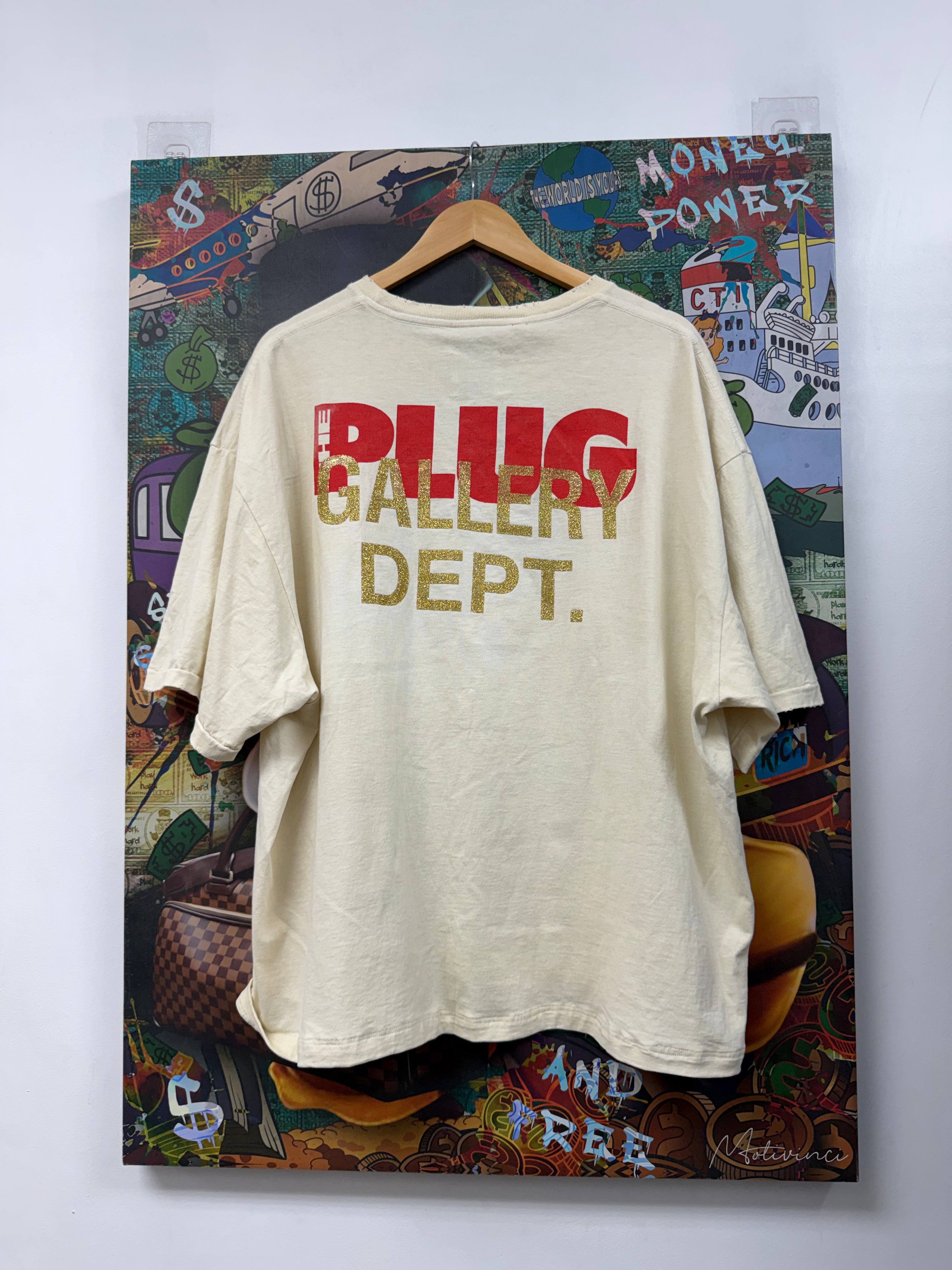 Gallery Dept Cream Doc Johnson The Plug Toymaker Tee