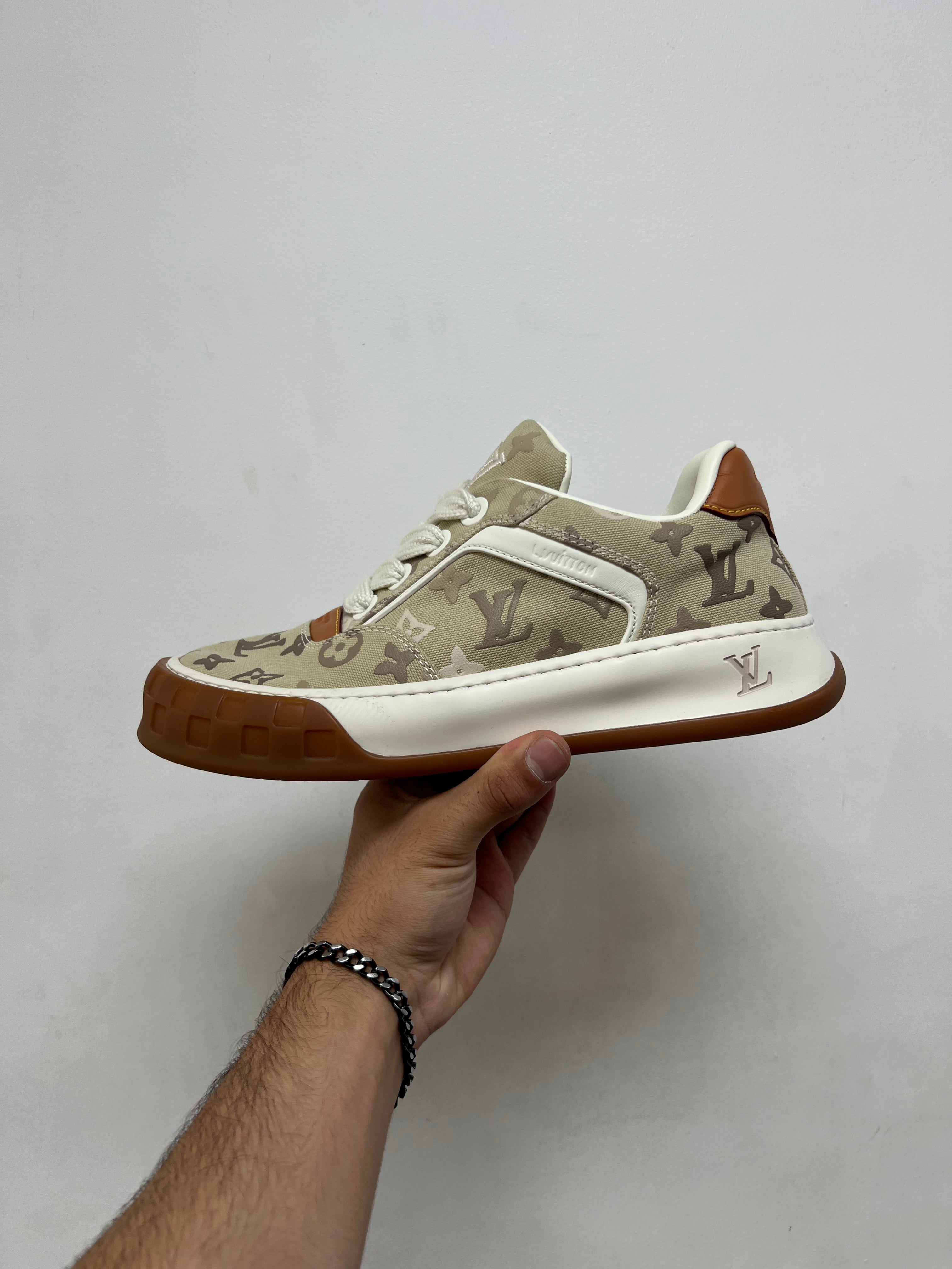 Louis Vuitton Tilted Monogram Sneakers