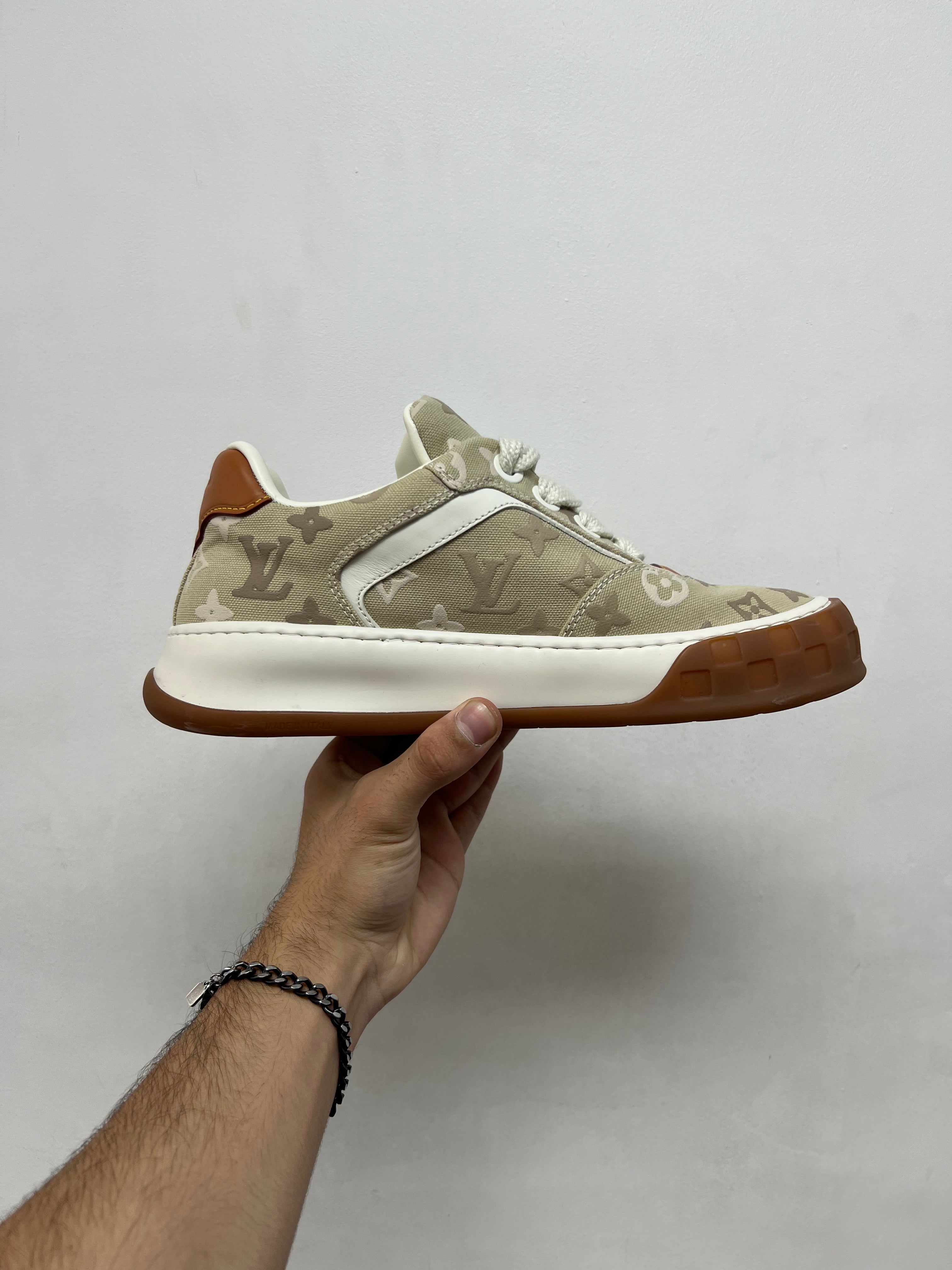 Louis Vuitton Tilted Monogram Sneakers