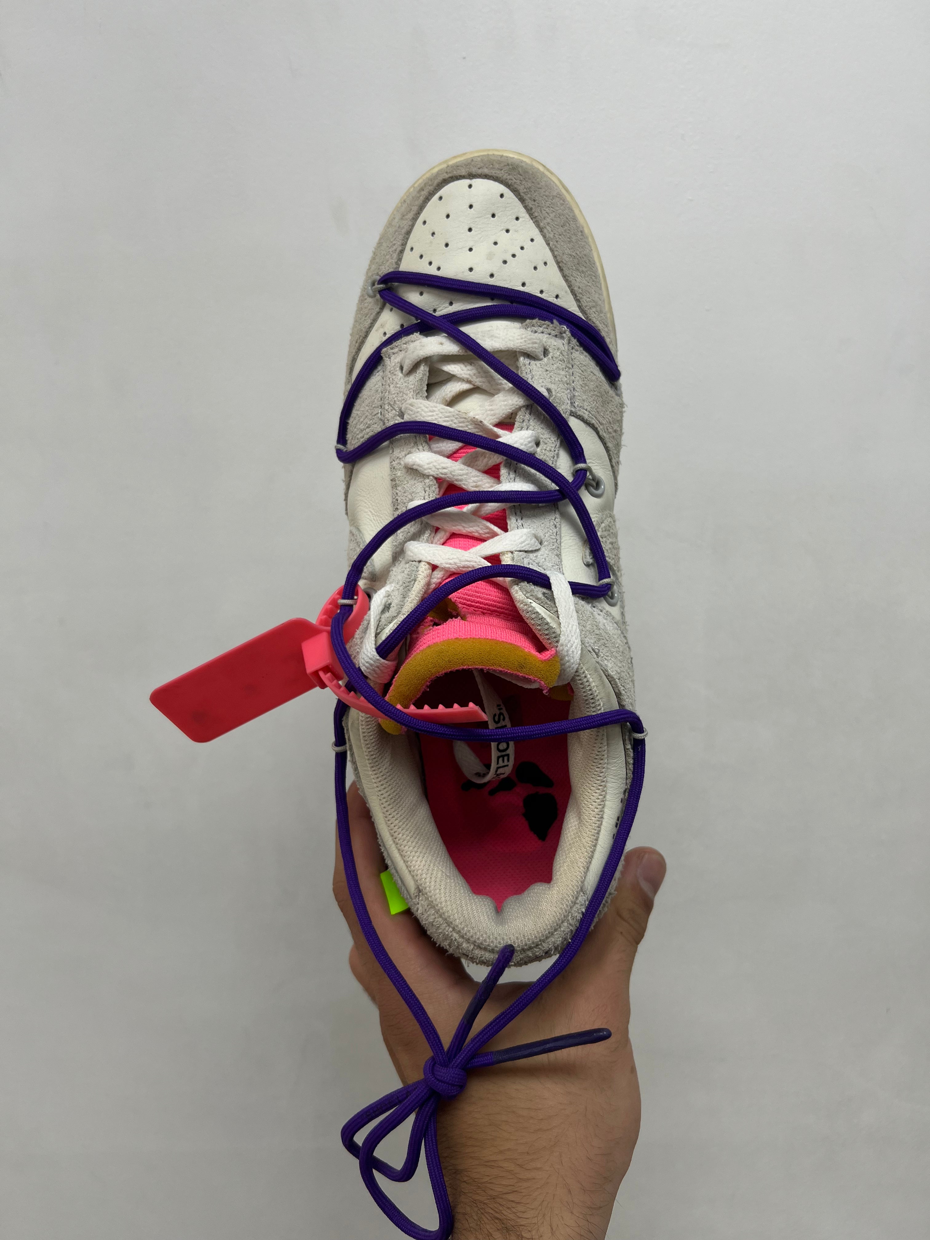 Nike Off White Dunk Lot 15 Sneakers