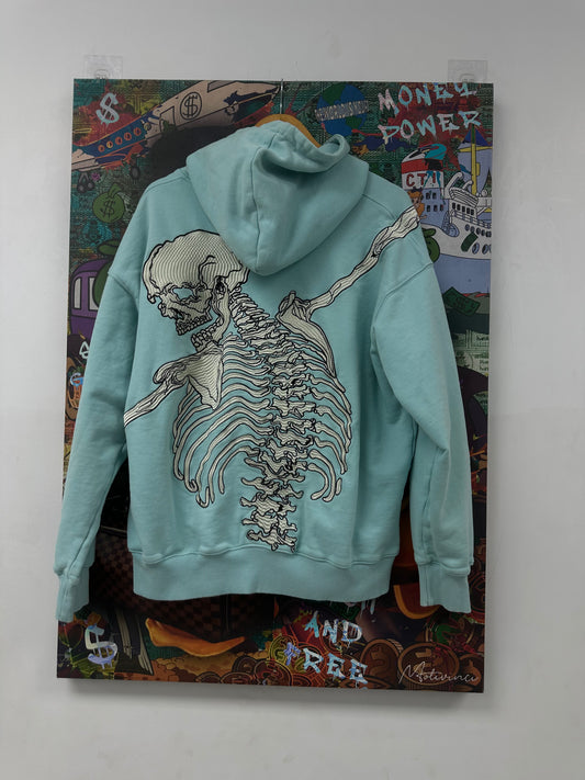 Godspeed Blue Bone Hoodie  Used Large N/A