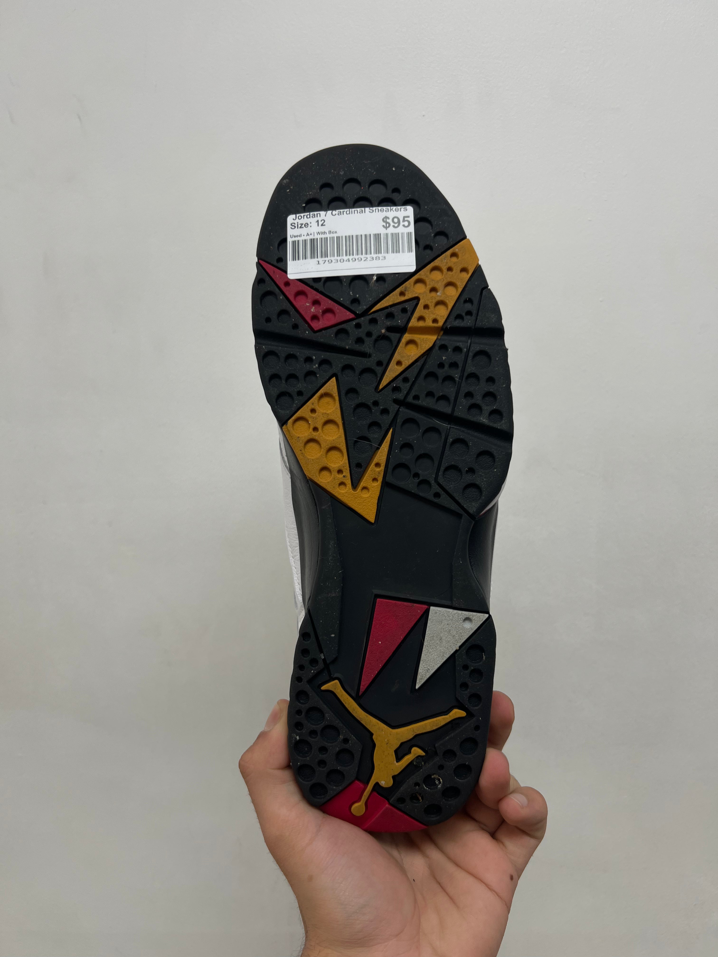 Jordan 7 Cardinal Sneakers
