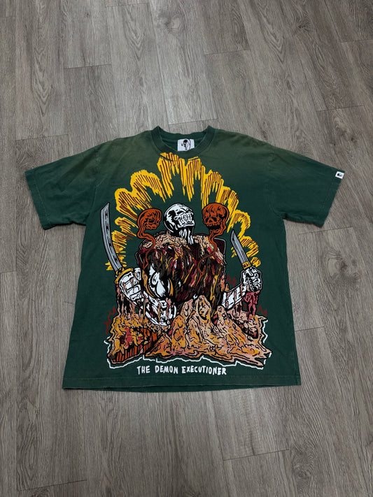 Warren Lotas green The Demon Executioner Tee