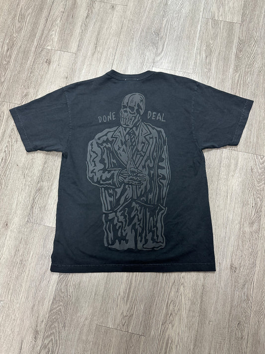 Warren Lotas Black Mono Done Deal Tee