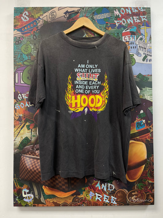 Saint Michael Saint Hood Flames Tee