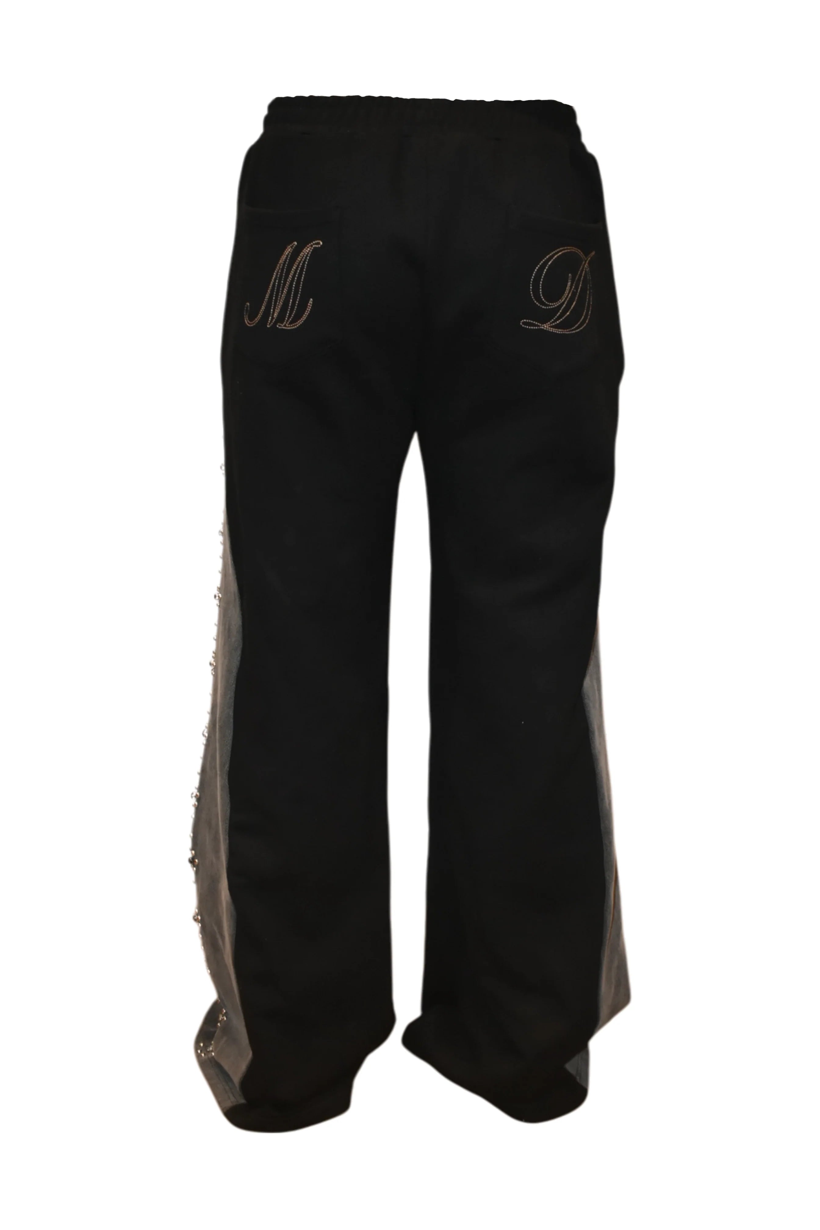 Matiere de Desirs Studded Black Work Sweats