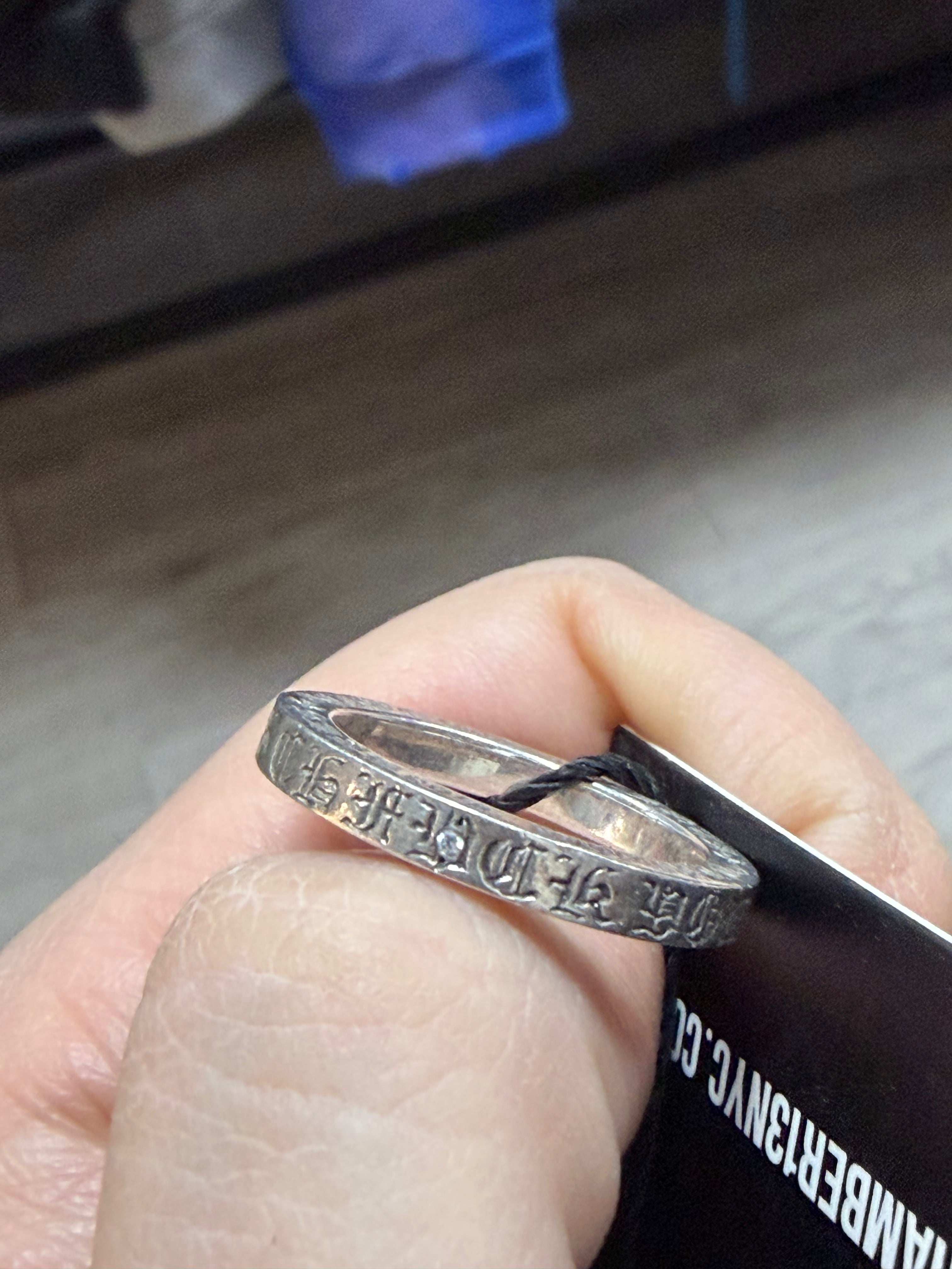 Chrome Hearts Cemetery Spacer Ring
