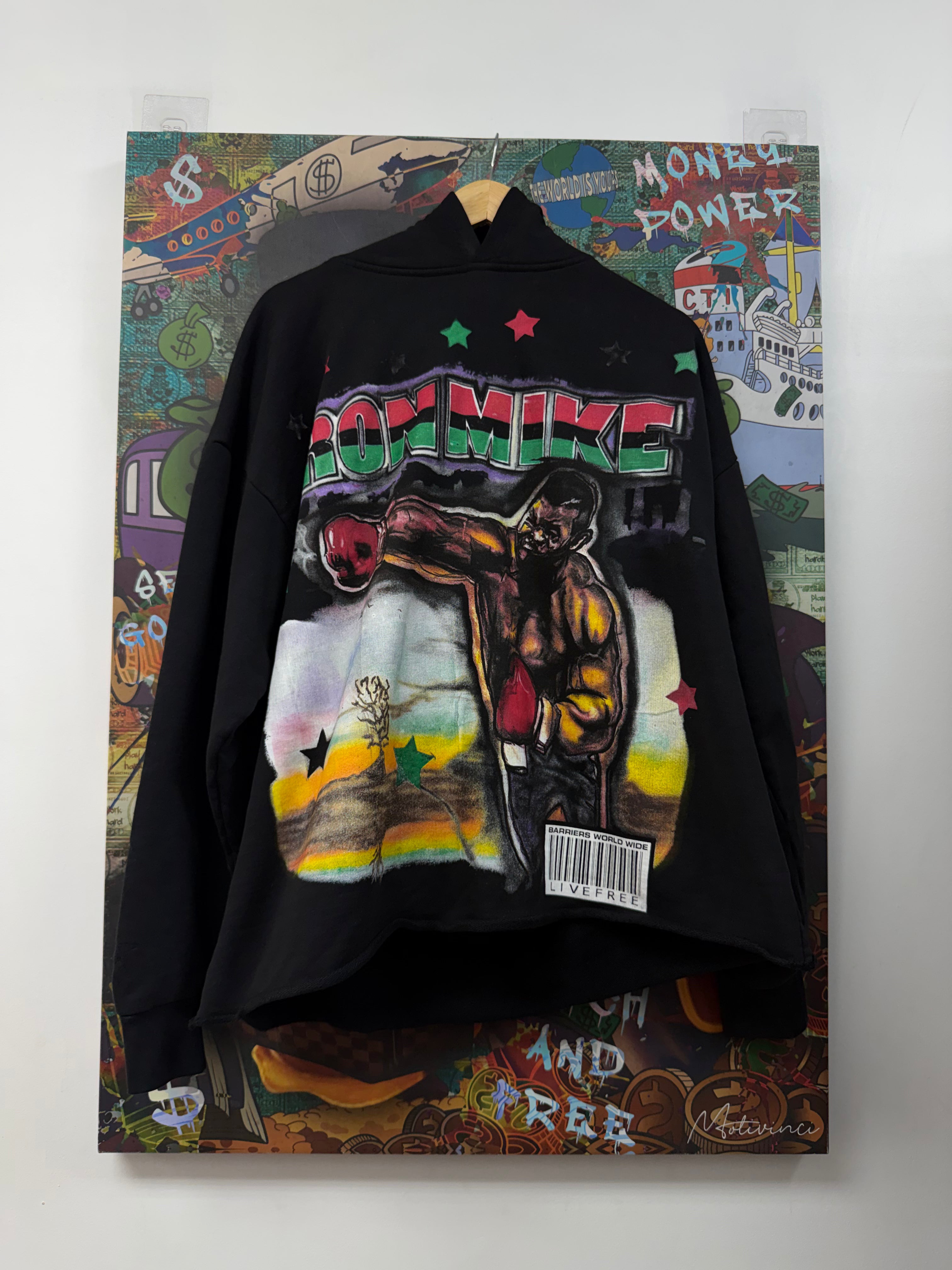 Barriers Black Iron Mike Hoodie