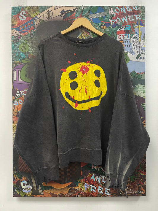 Saint Michael CPFM Smiley Face Crewneck