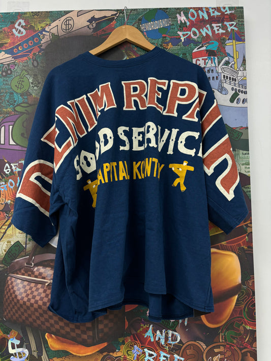 Kapital Denim Repairs Tee Used 1 (Fits M Oversized) N/A