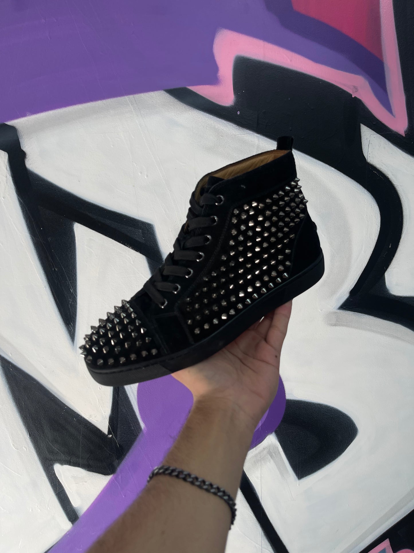 Christian Louboutin Spiked Sneaker Sneakers