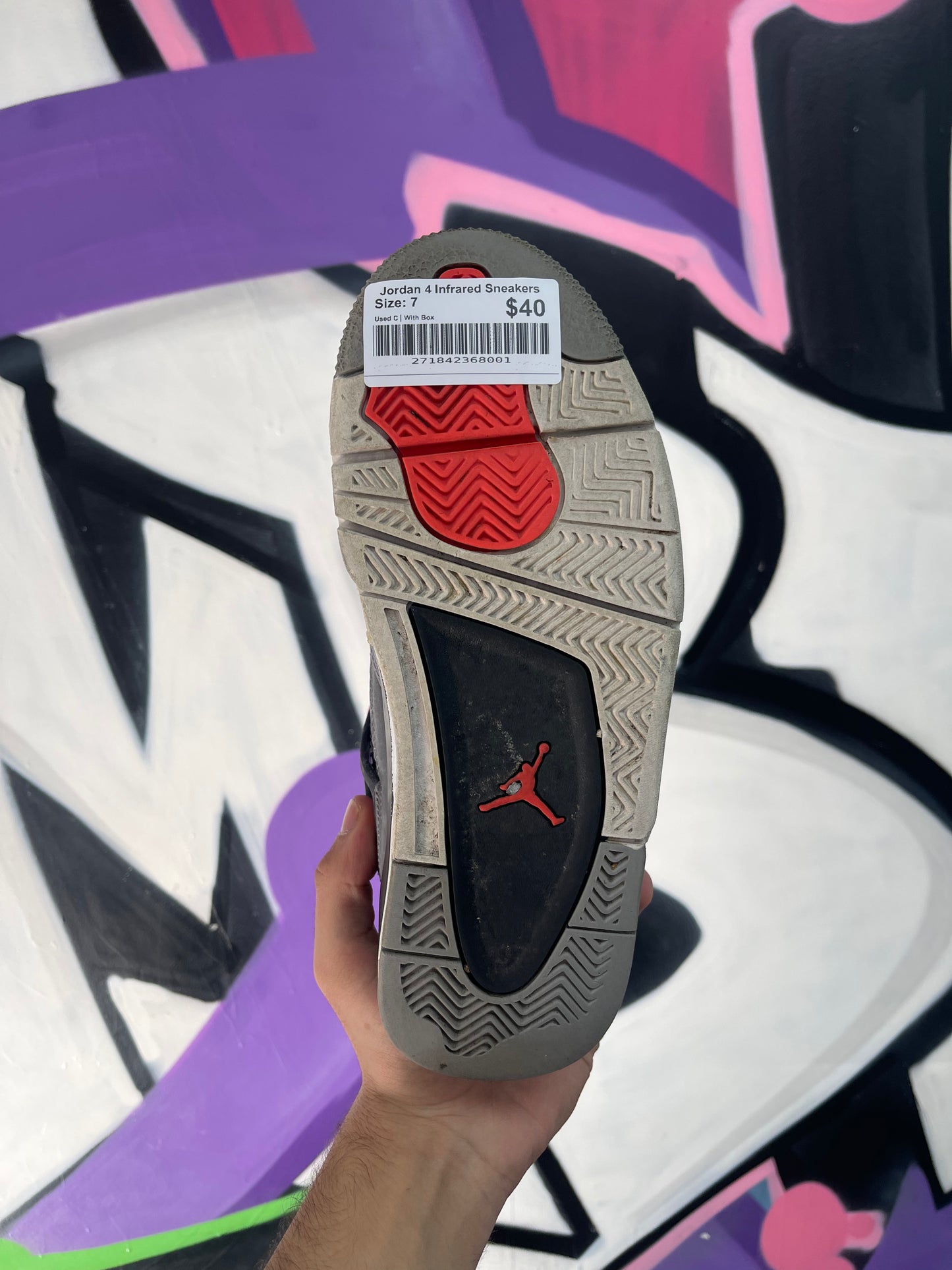 Jordan 4 Infrared Sneakers