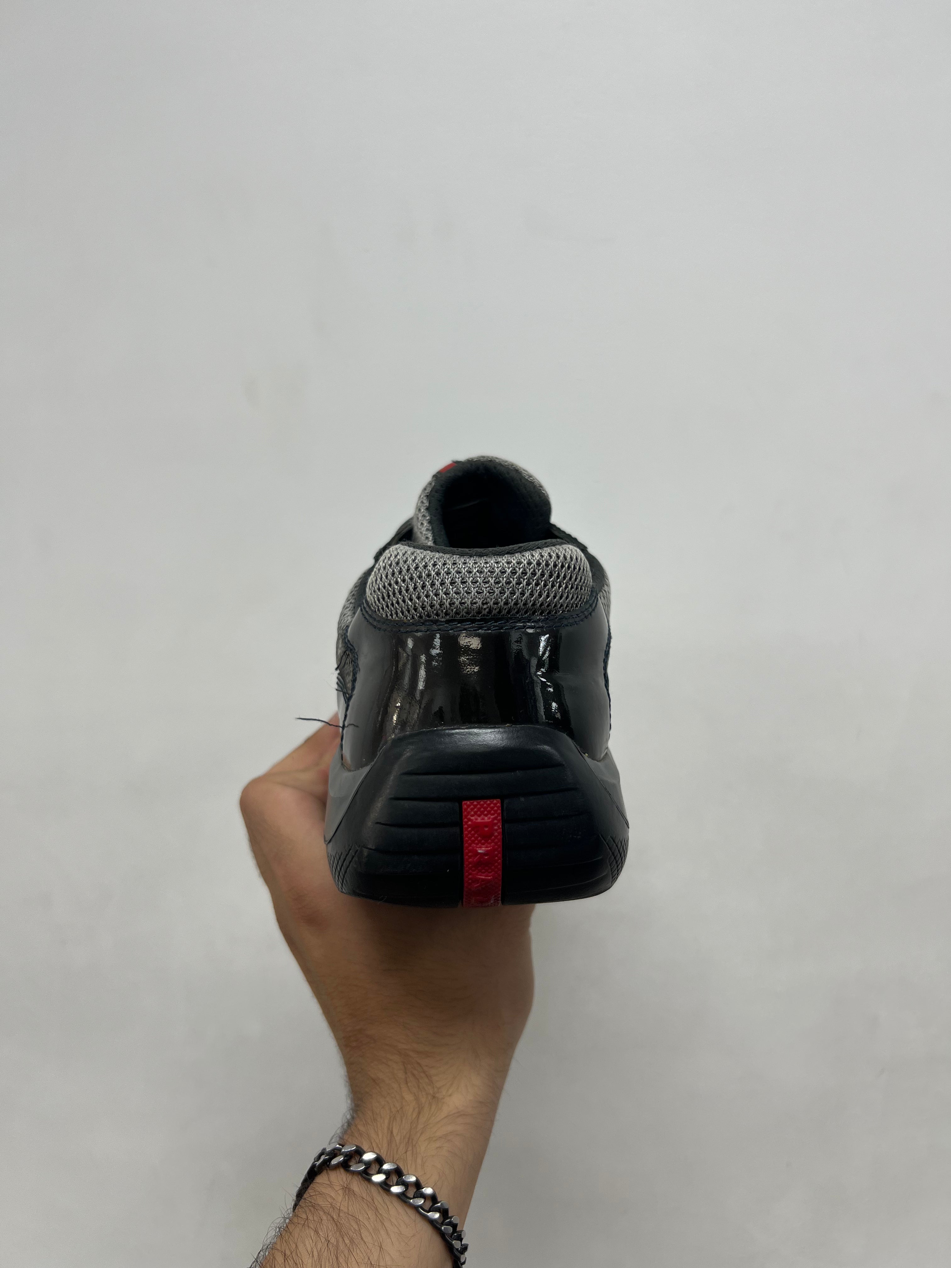 Prada Black Vintage Cups Sneakers