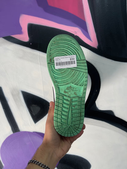 Jordan 1 Green Glow Sneakers