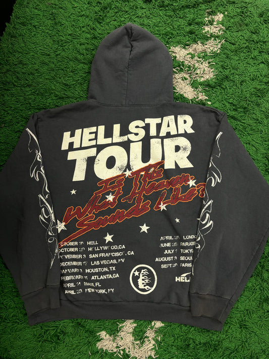 Hellstar Hoodie Records size:XL Used