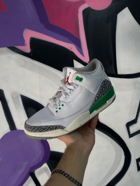 Jordan Jordan 3 Lucky Green Sneakers
