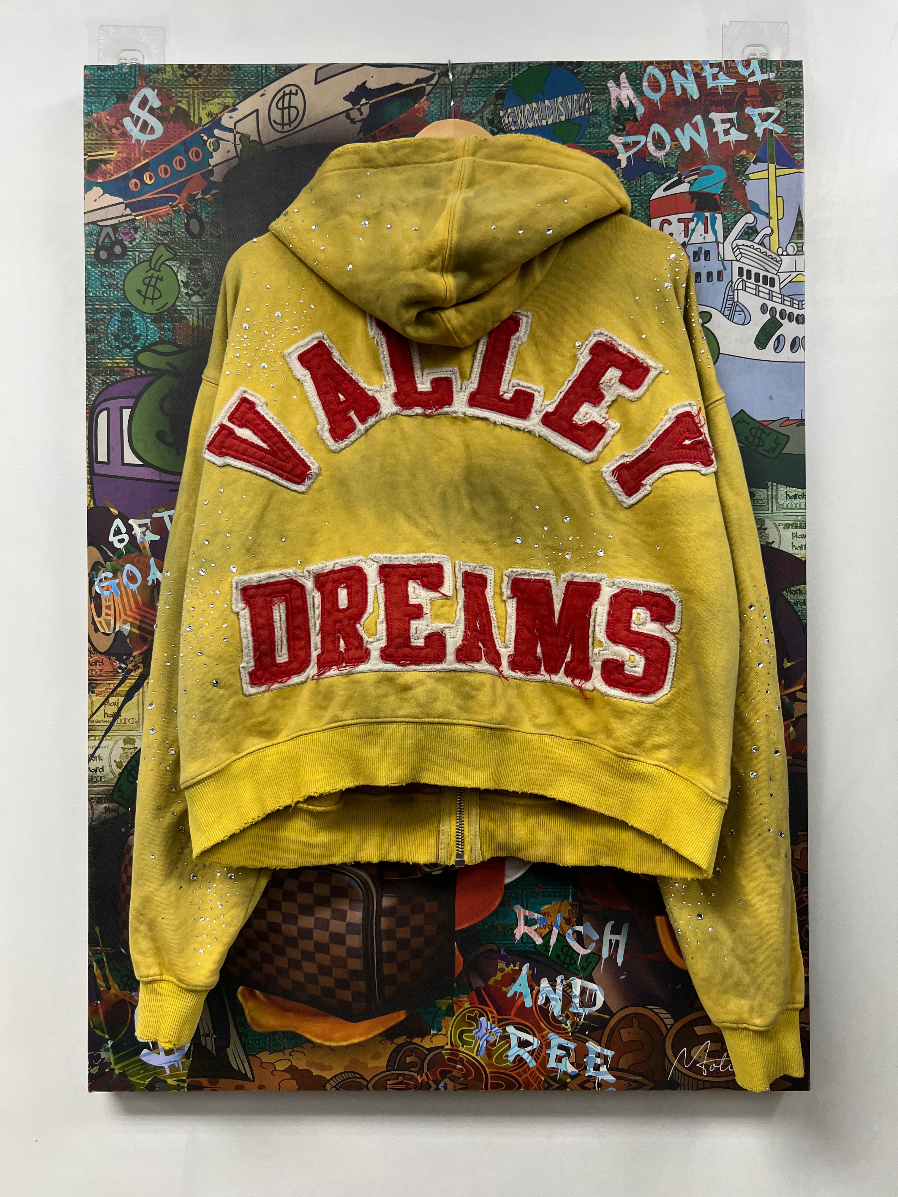 Vale Yellow Cluster Zip Up