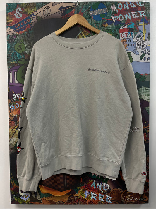 Chrome Hearts Grey Matty Boy Suggest Crewneck