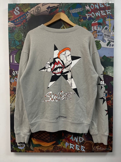 Chrome Hearts Grey Matty Boy Suggest Crewneck