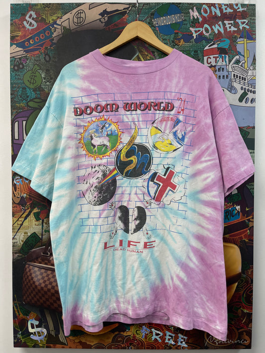 Saint Michael Tie Dye Doom World Tee