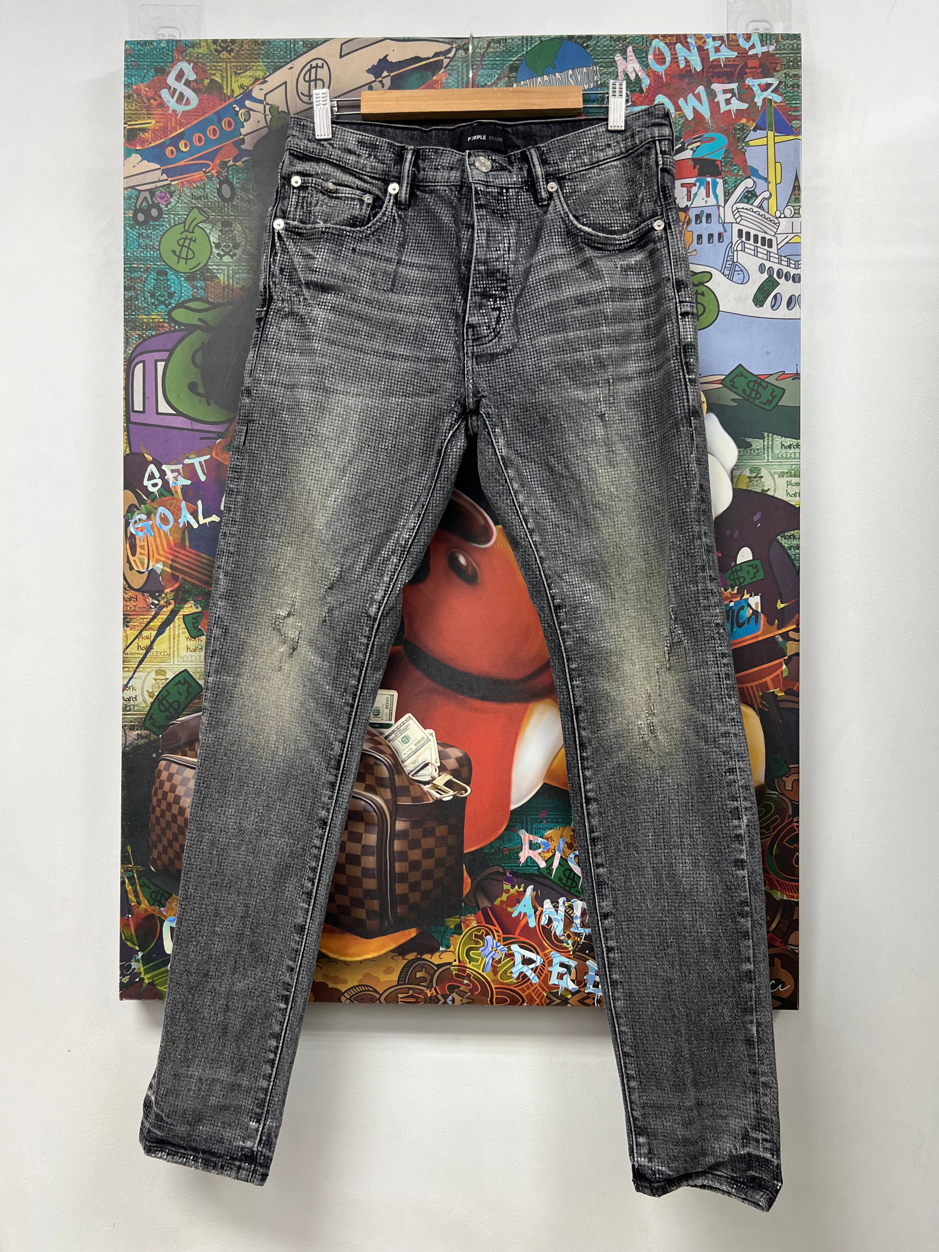 Purple Brand Grey Jeans