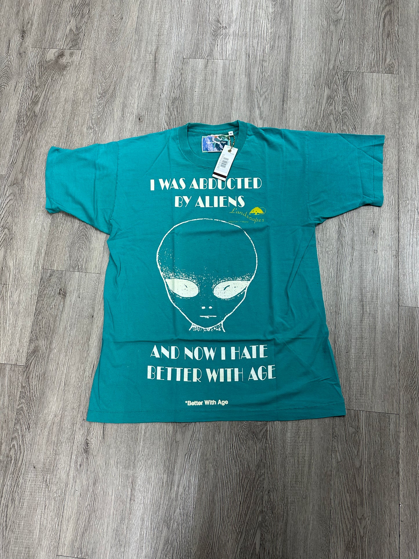 Better With Age "Abducted" Green Tee