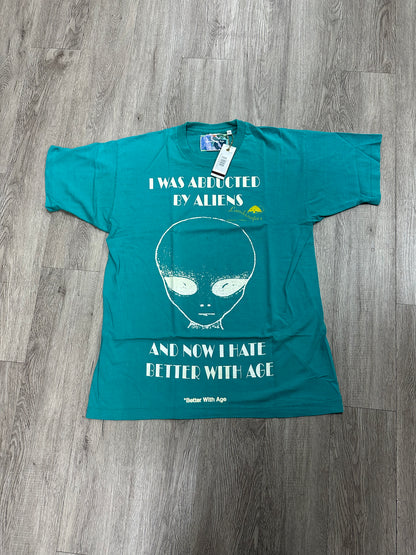 Better With Age "Abducted" Green Tee