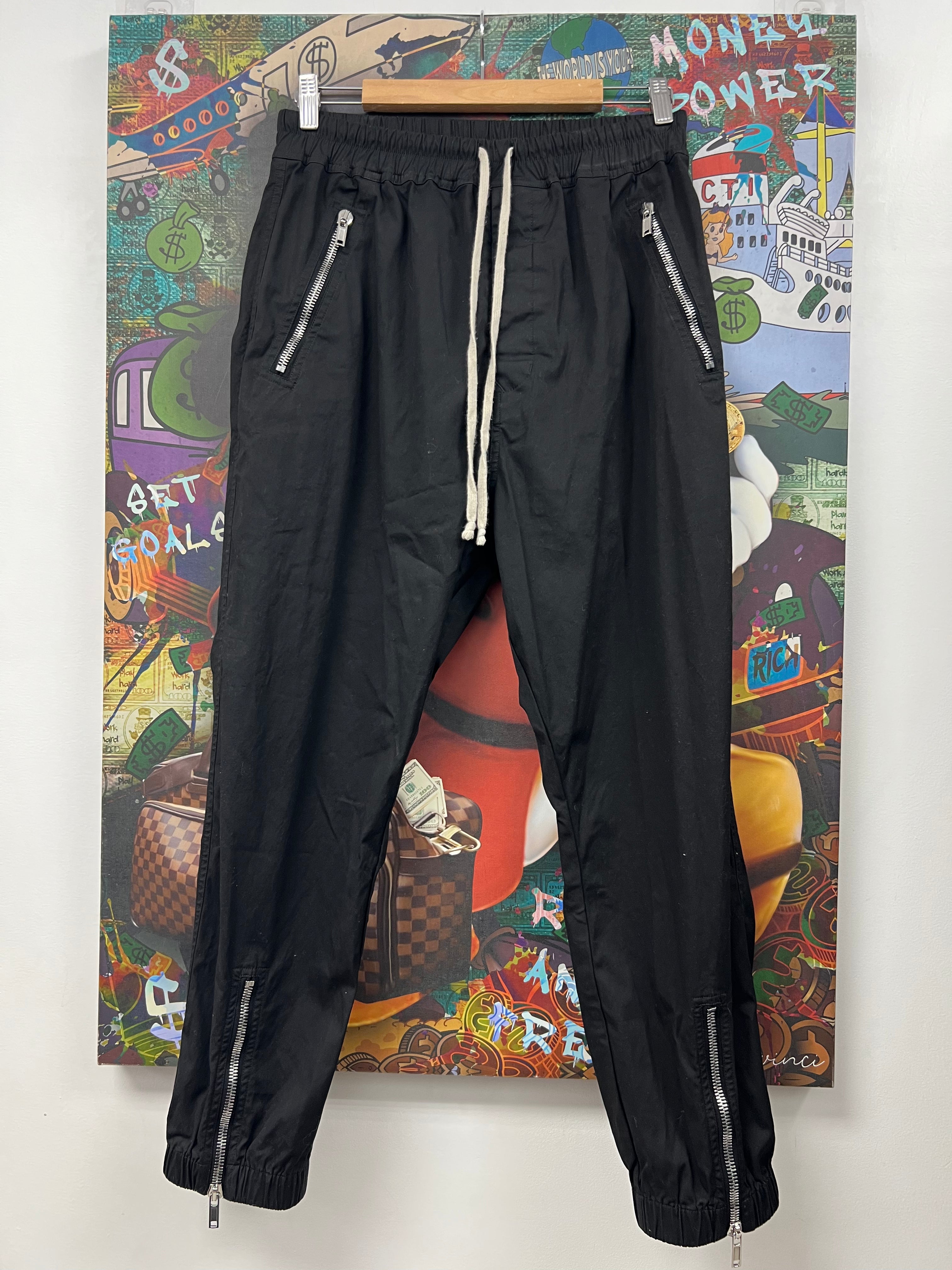 Rick Owens Black Tecuatl Cargo Pants