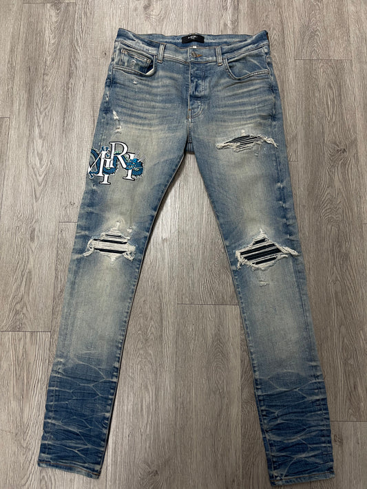 Amiri Dragon Light Wash Jeans