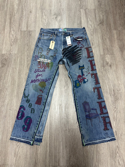 Better with Age "Harrison" Light Wash Blue Jeans