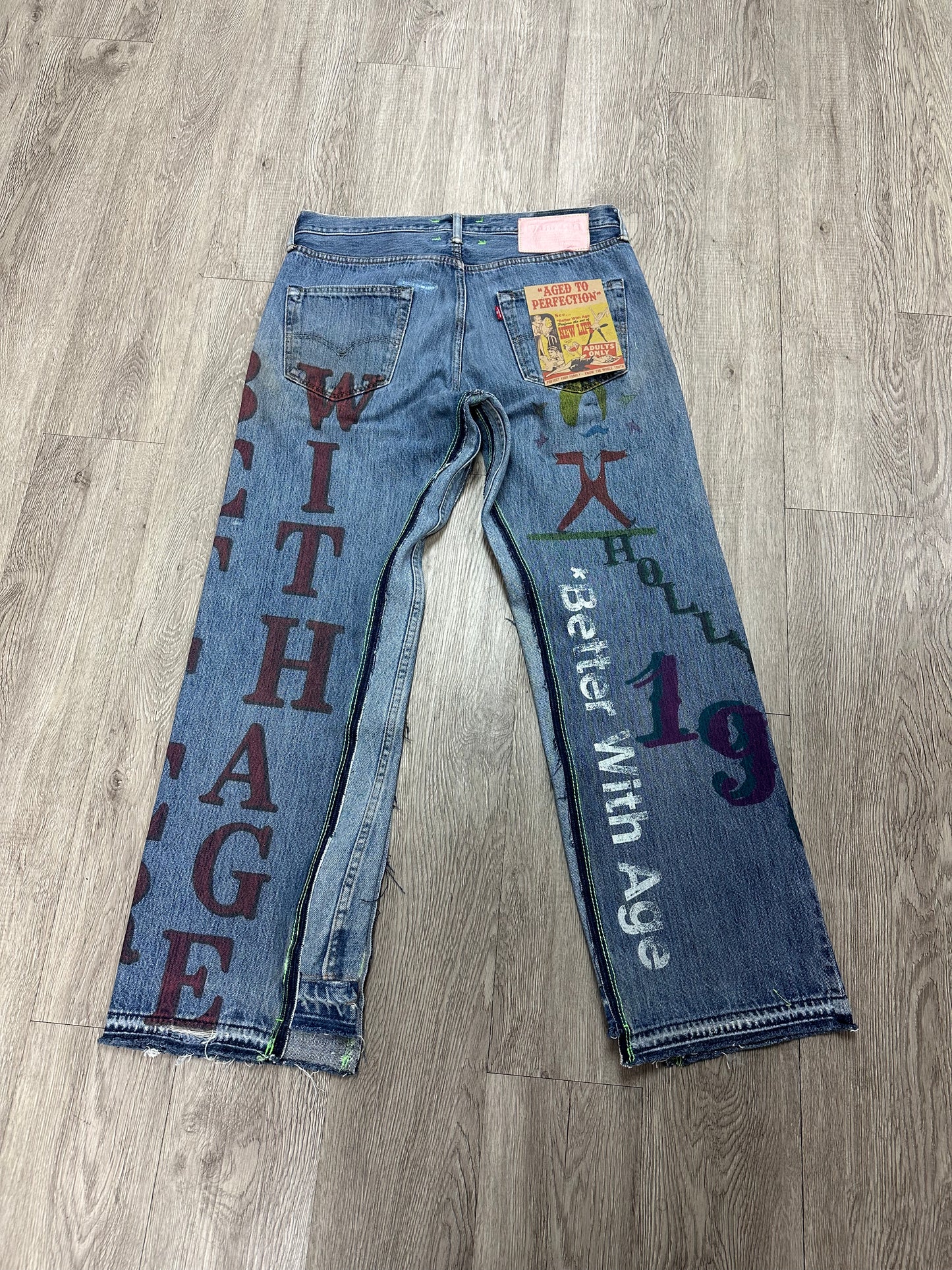 Better with Age "Harrison" Light Wash Blue Jeans