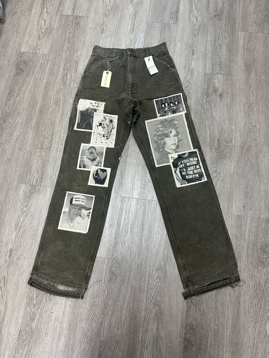 Better with Age "Cambridge" Olive Jeans