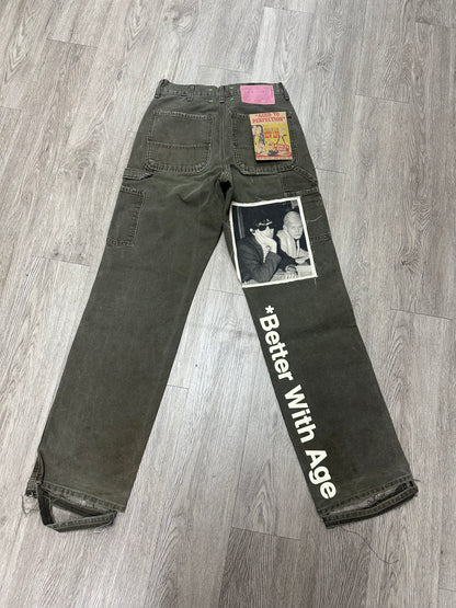Better with Age "Cambridge" Olive Jeans