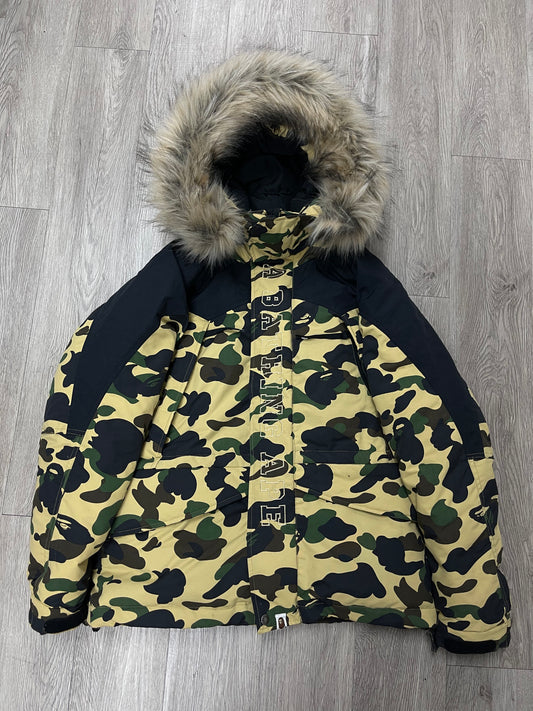 Bape Camo Fur Jacket