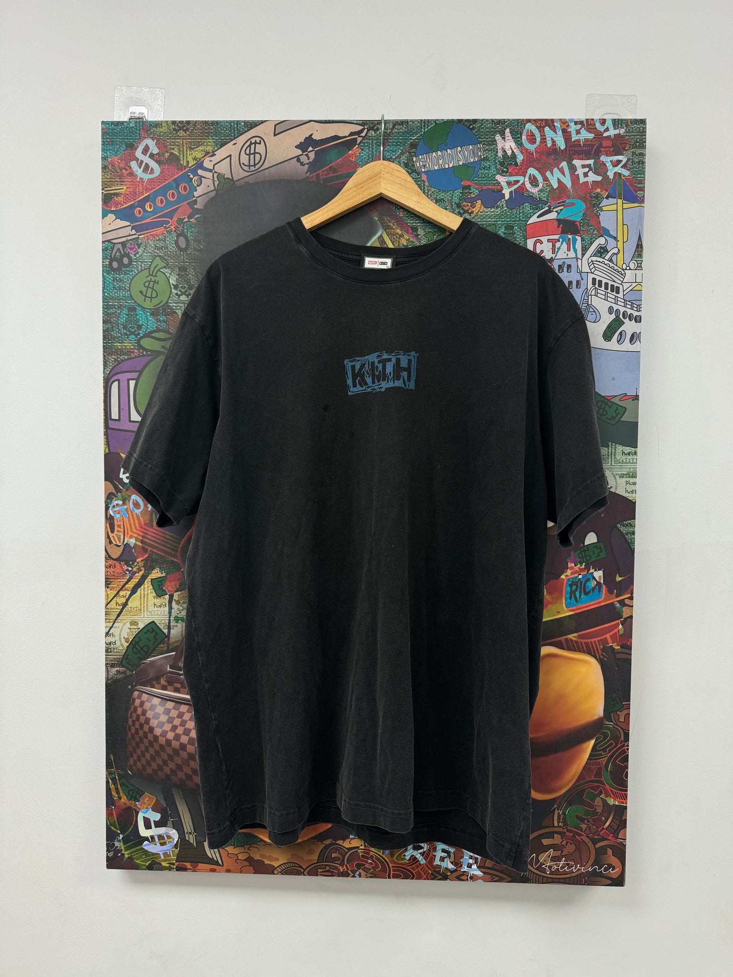 Kith Marvel Venom Tee Black Used XXL N/A