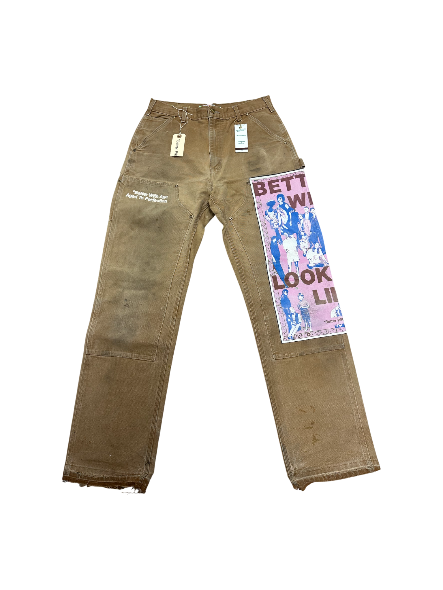Better with Age "Looks Like You" Beige Jeans