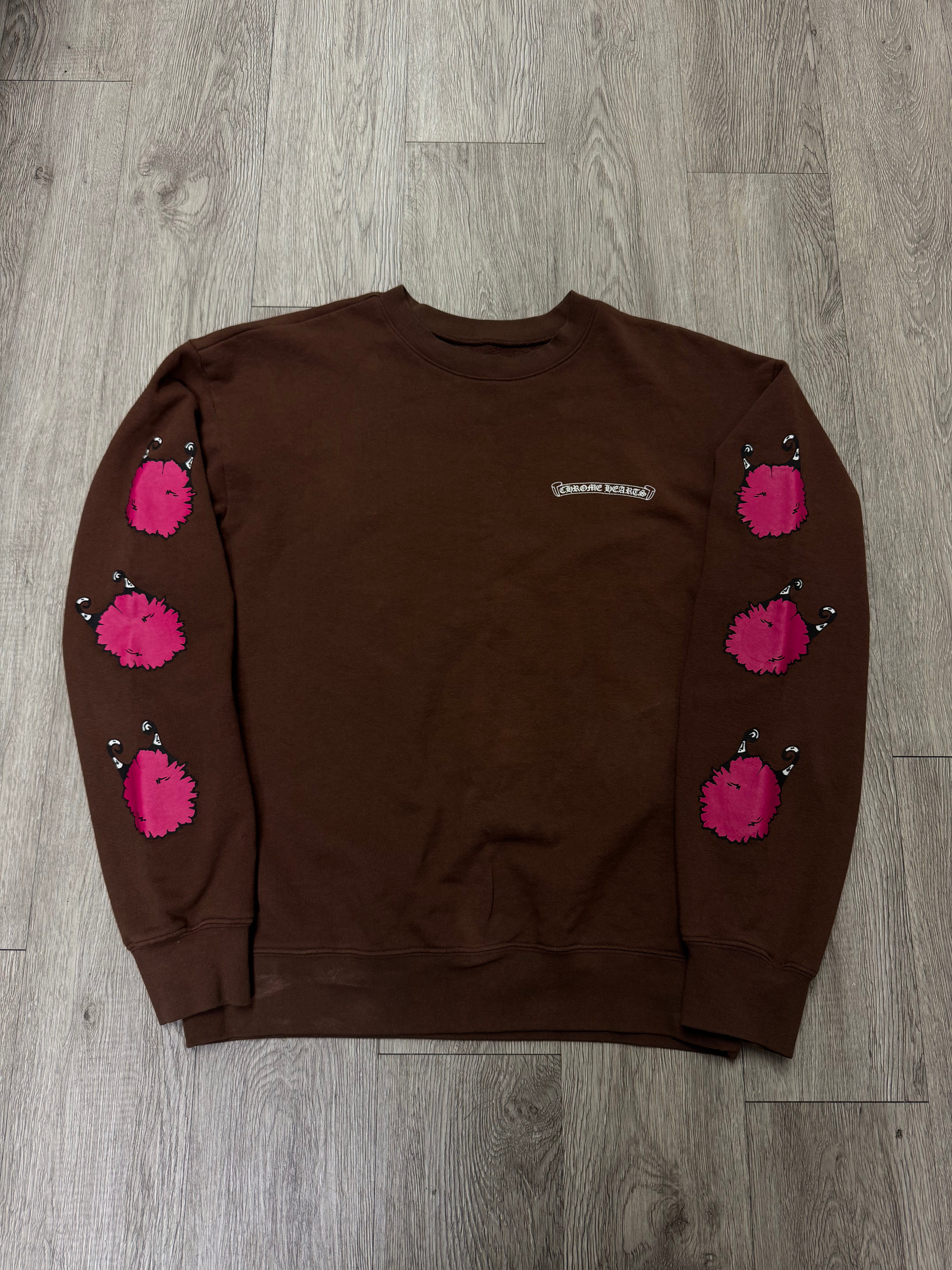Chrome Hearts Brown Structure Crewneck