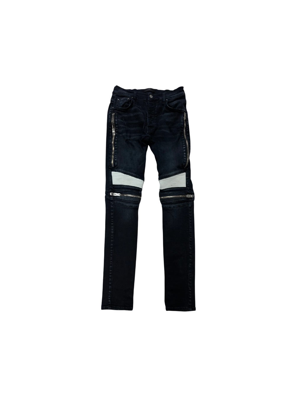 Amiri "MX2" Patch Black & White Jeans