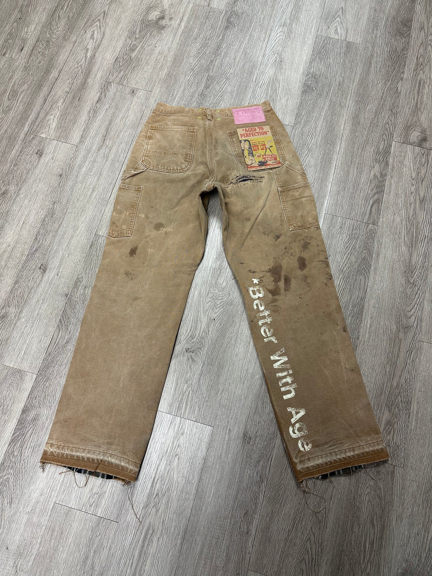 Better with Age "Winslow" Tan Jeans