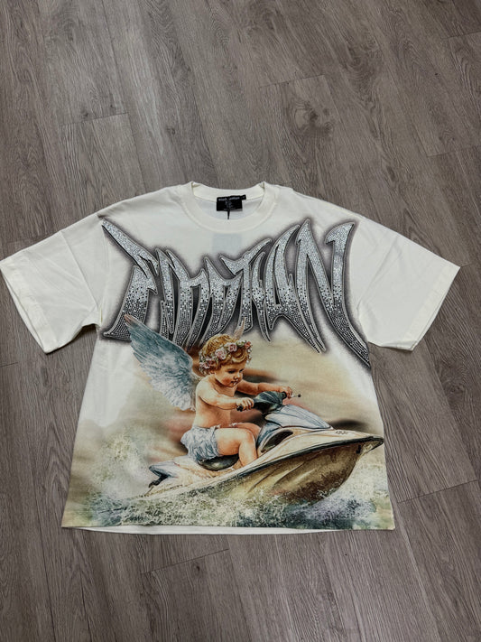 Mixed Emotion "Jetski" Rhinestone Tee