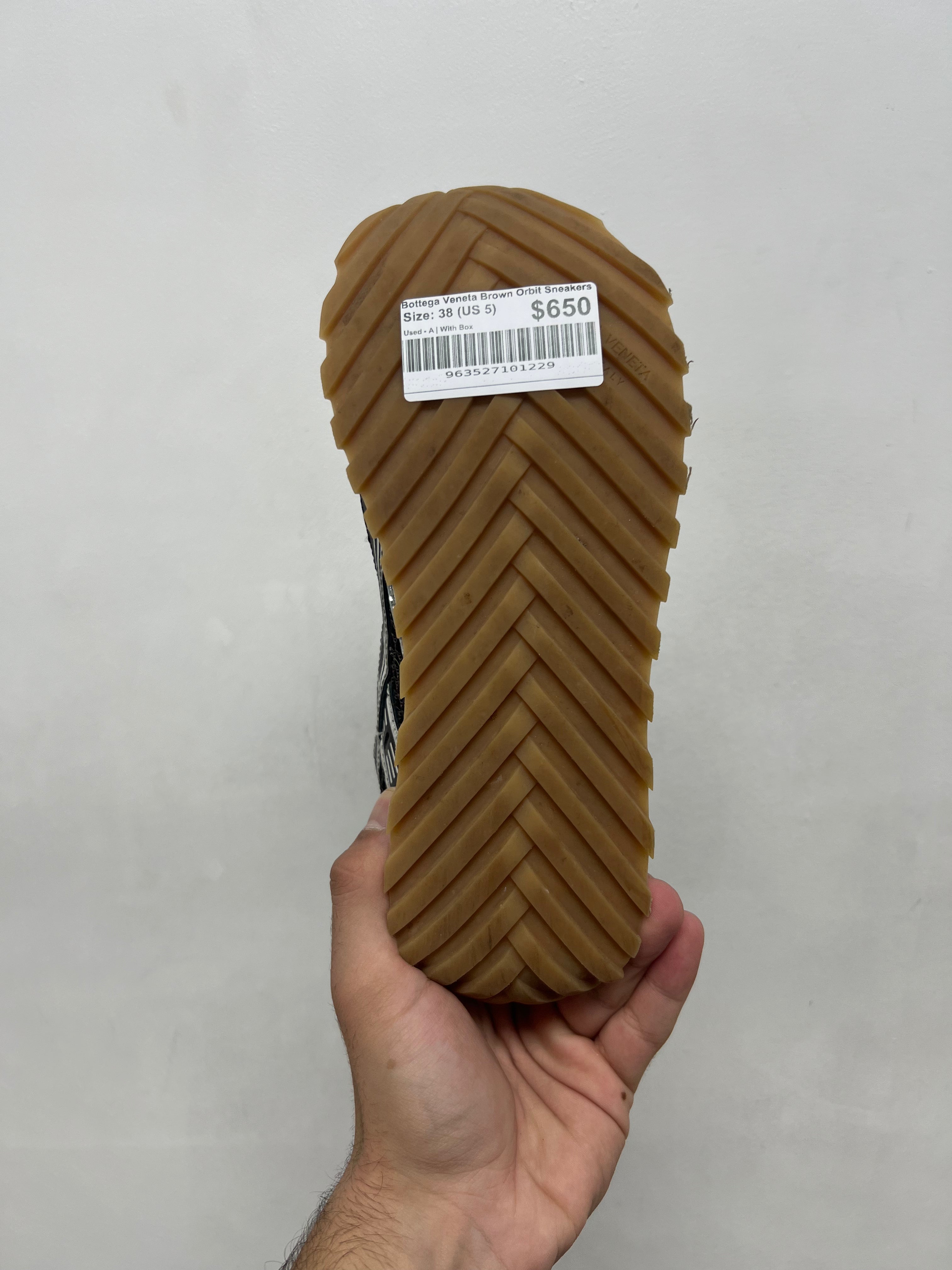 Bottega Veneta Brown Orbit Sneakers