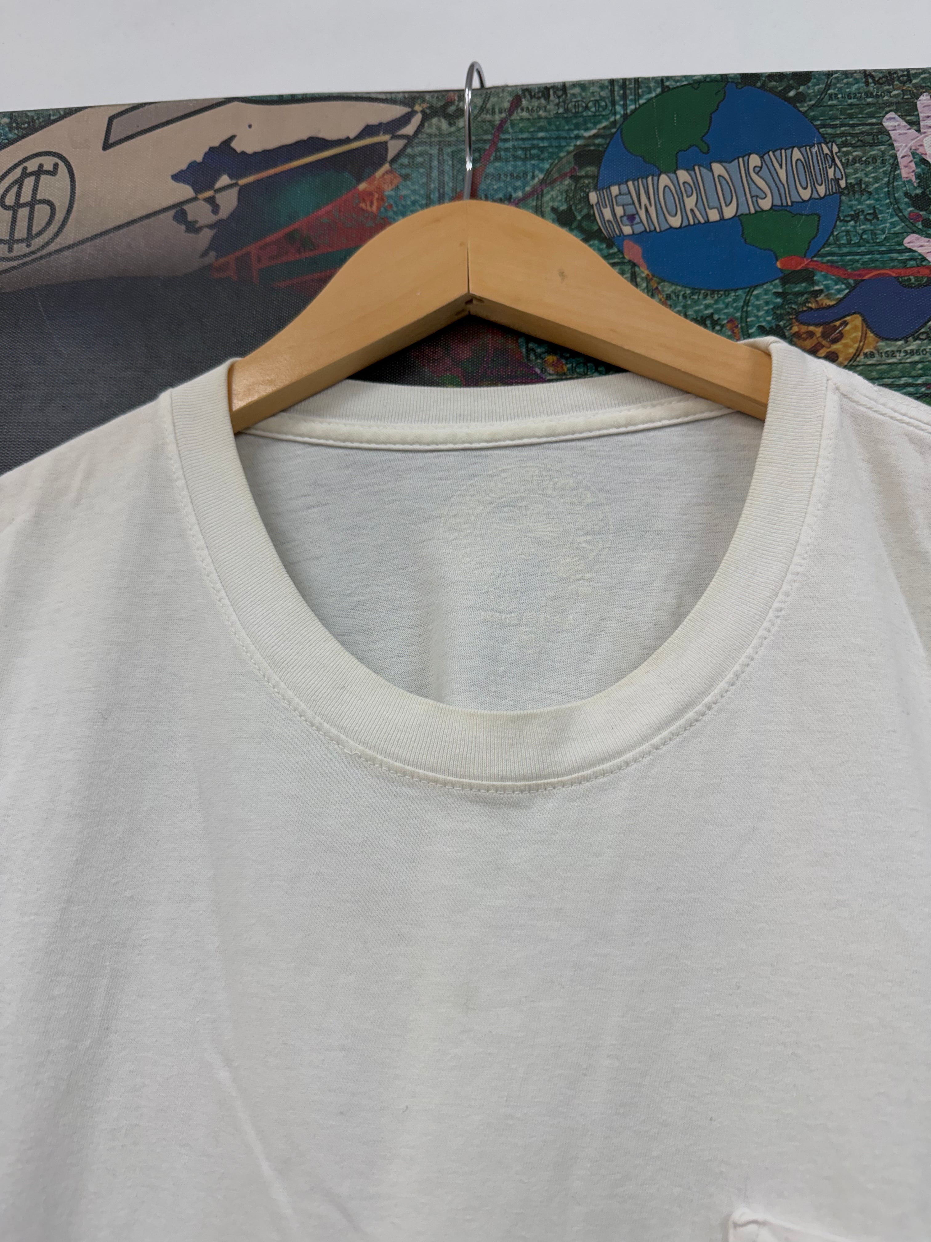 Chrome Hearts White Malibu Horseshoe Tee